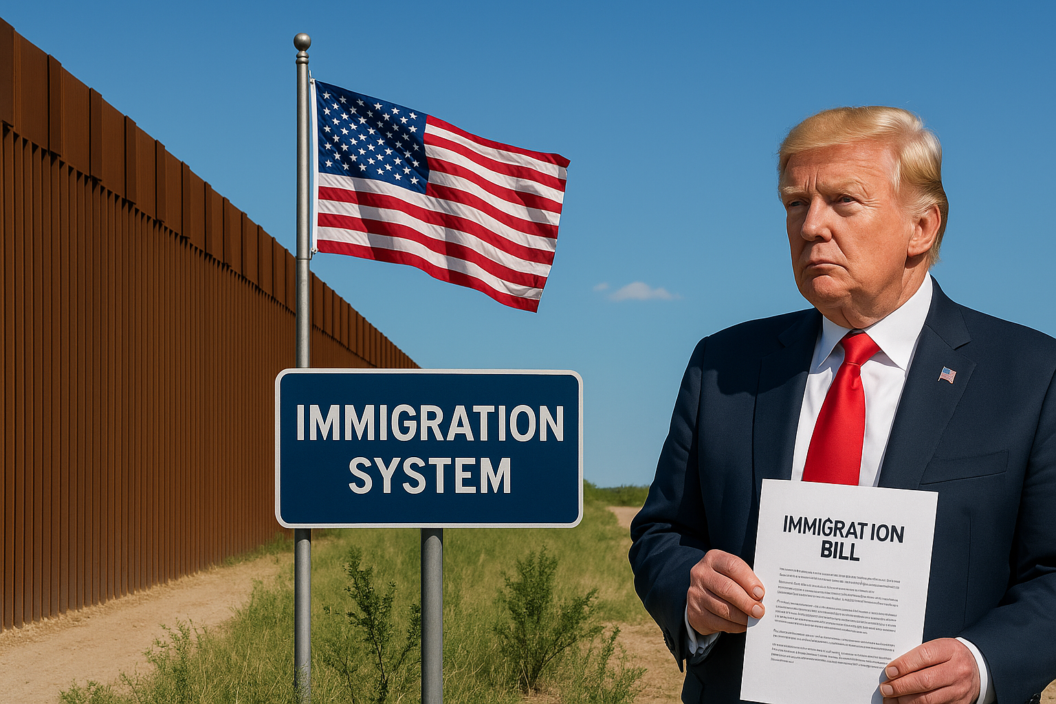 4 Ways Trump’s New Immigration Bill Could Reshape the System