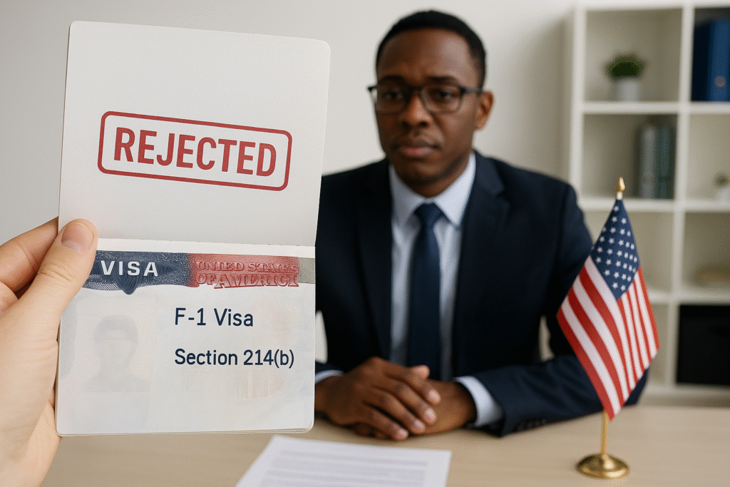 F-1 Visa Rejected Under Section 214(b): What Went Wrong and How to Prepare for Reapplication 1 F-1 Visa Rejected Under Section 214(b): What Went Wrong and How to Prepare for Reapplication %count(varname)| Orange Law