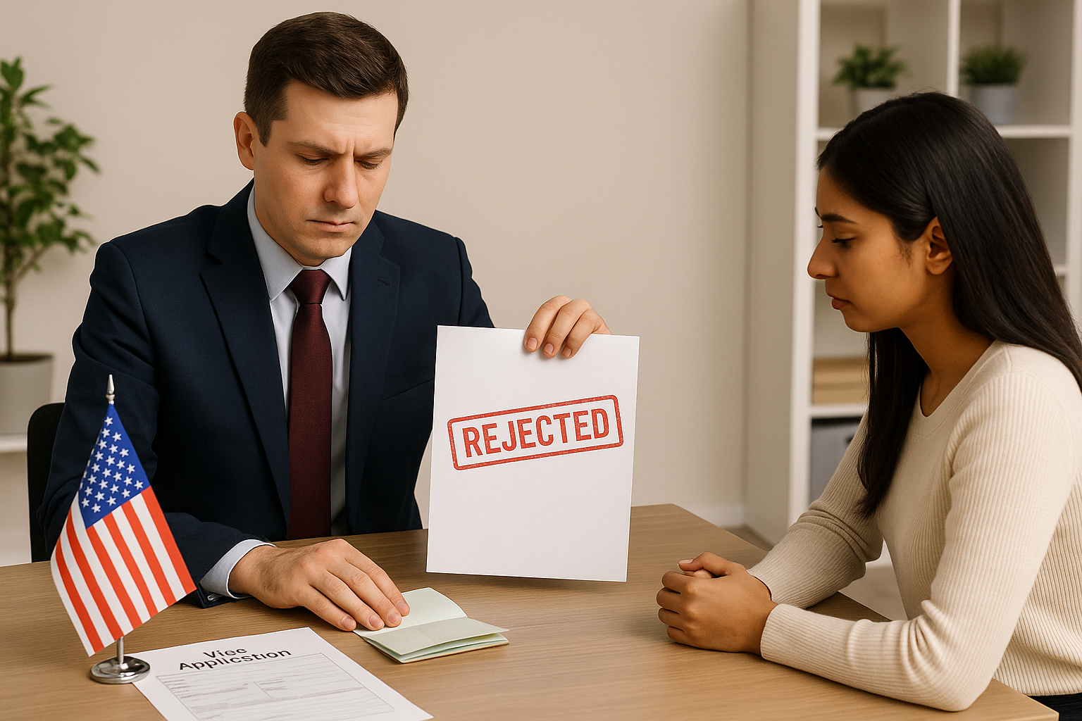 F-1 Visa Rejected Under Section 214(b)