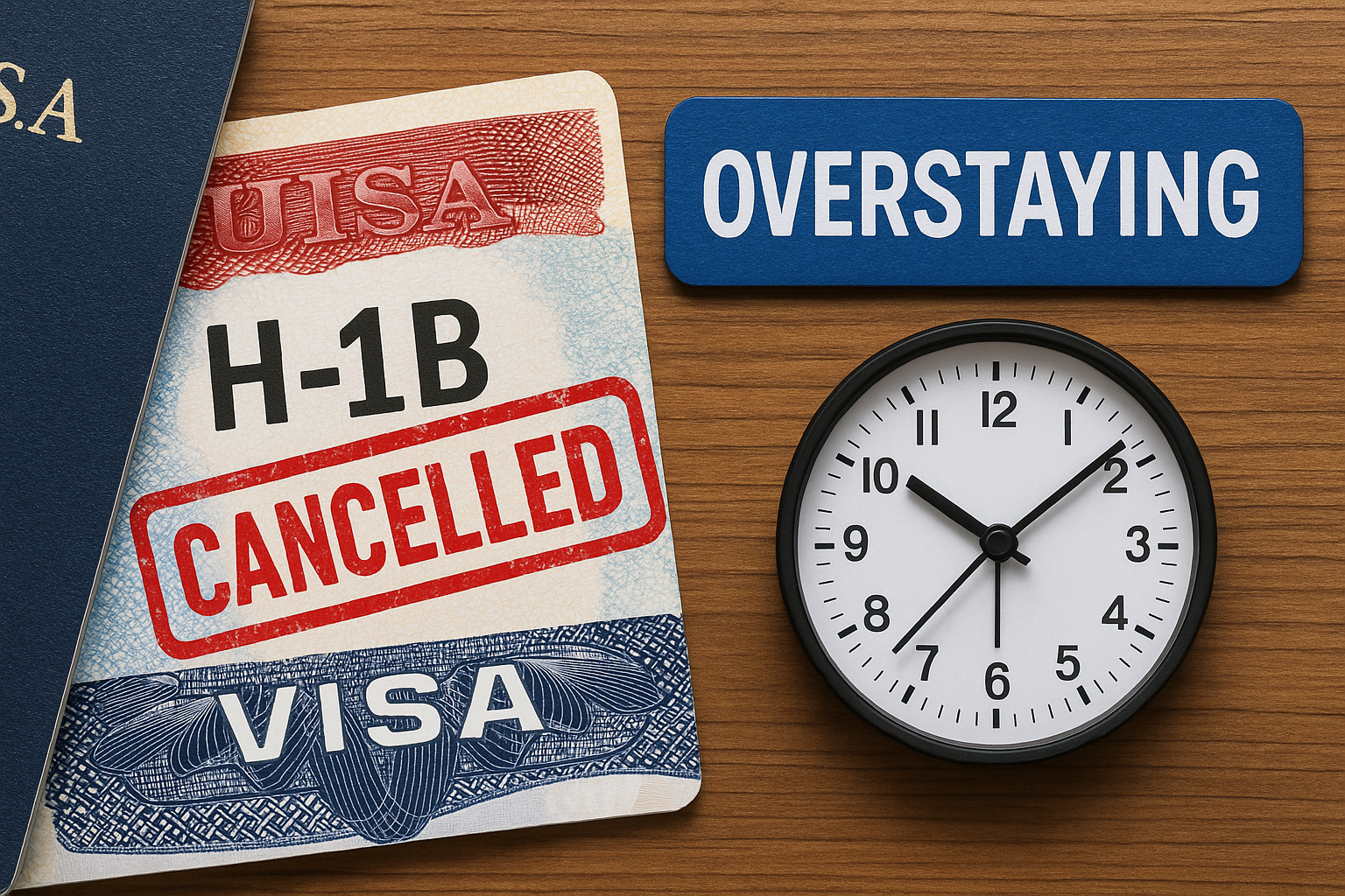 H-1B Visa Cancelled for Overstaying What the 60-Day Rule Really Means