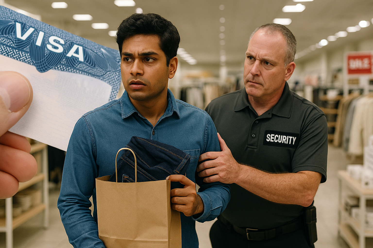 Shoplifting Can Jeopardize Your U.S. Visa