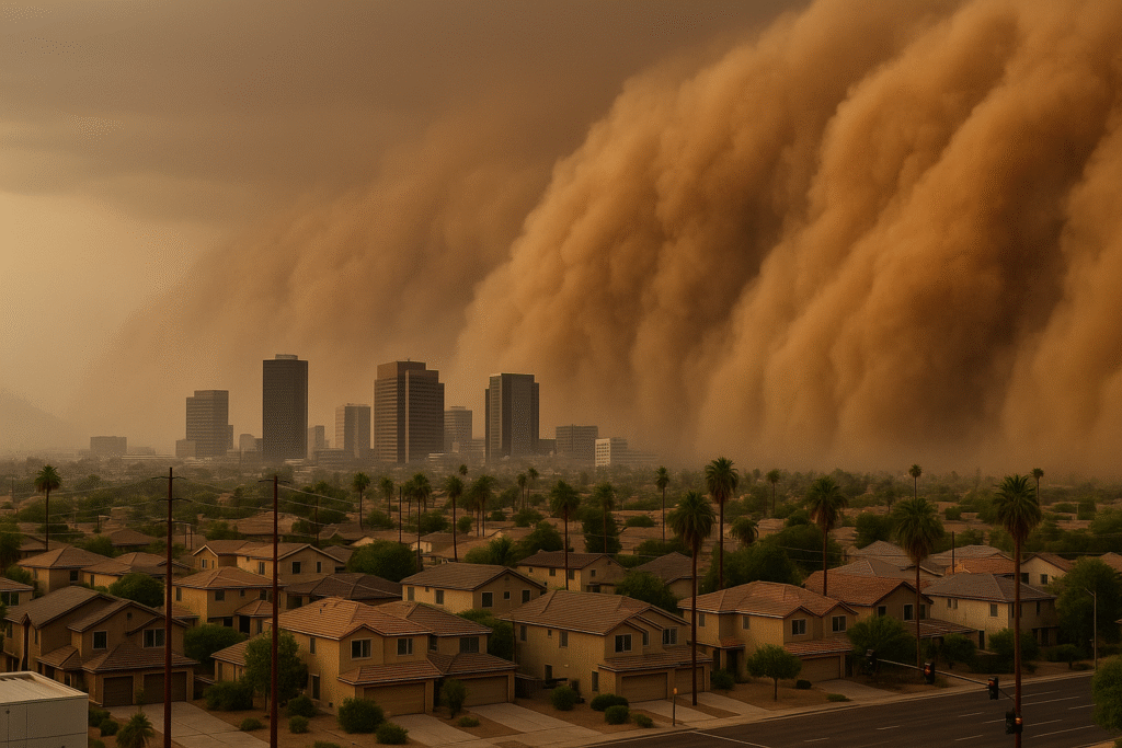 Arizona Dust Storm Phoenix: Power Outages, Flight Delays, and Safety Concerns 1 Arizona Dust Storm Phoenix