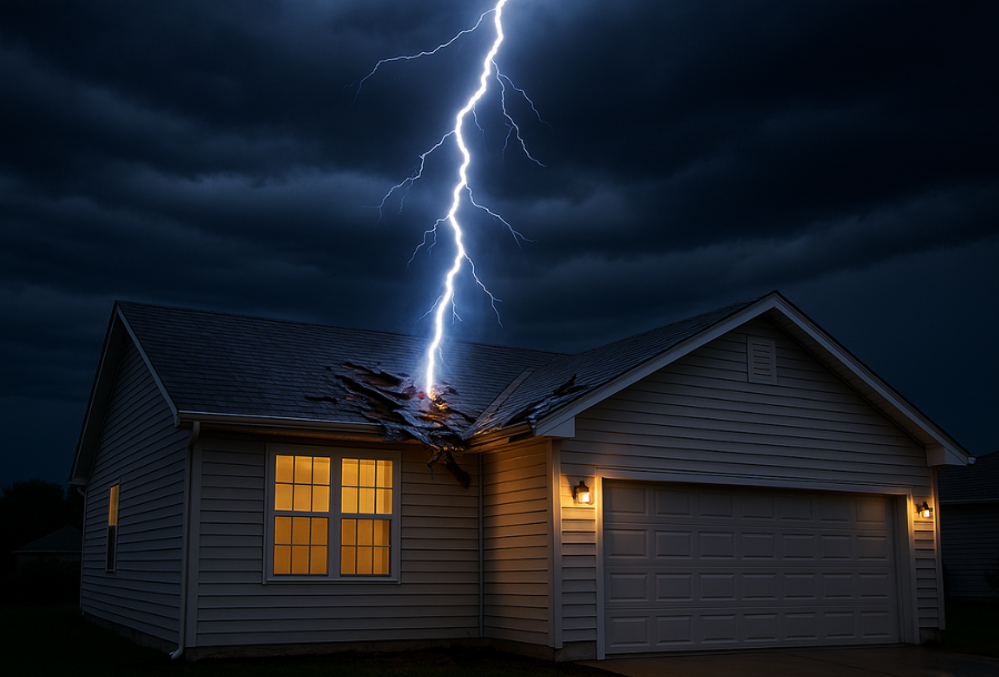 Lightning Damage %count(varname)| Orange Law | Texas & Arizona Personal Injury Attorneys