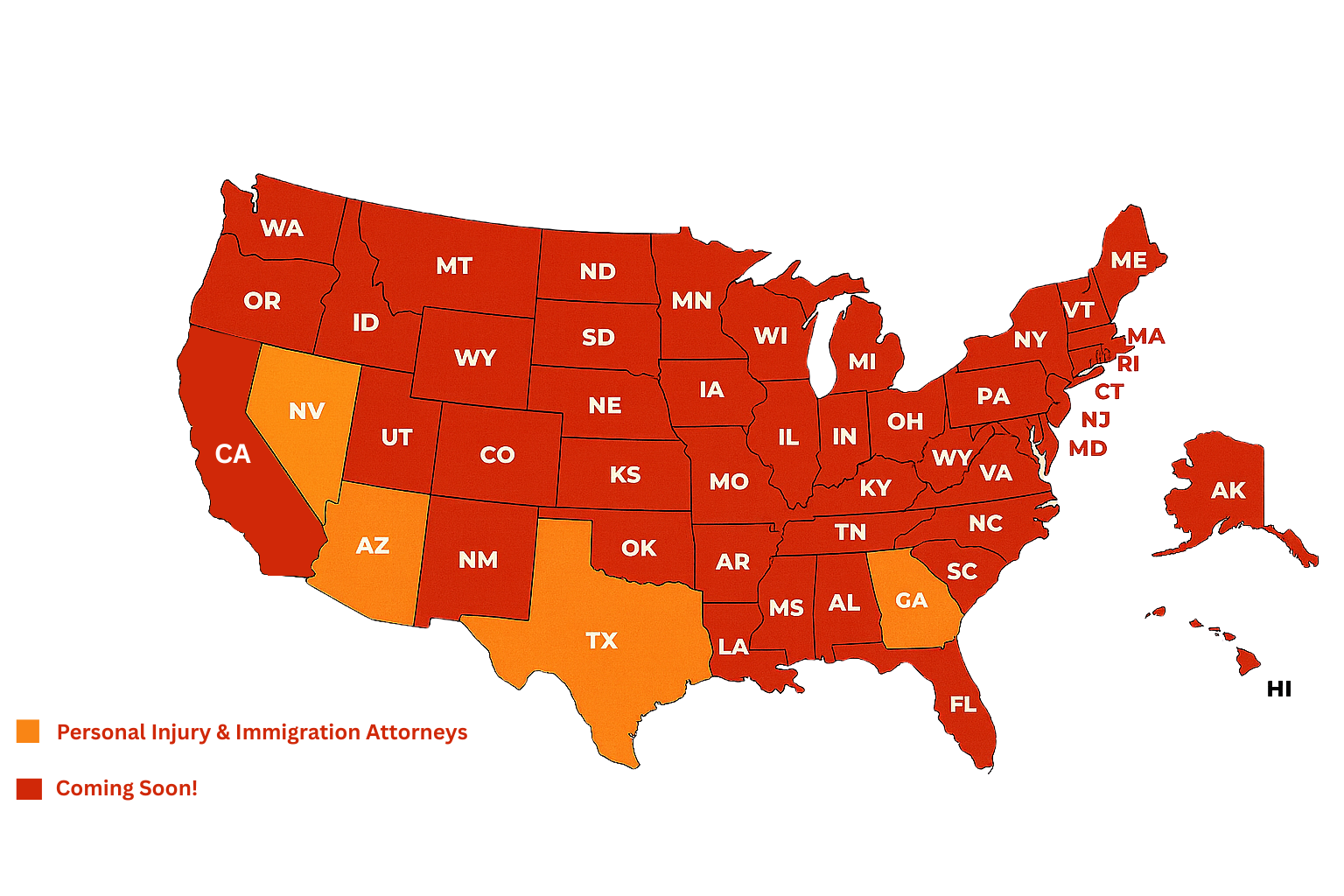 Orange Law Locations