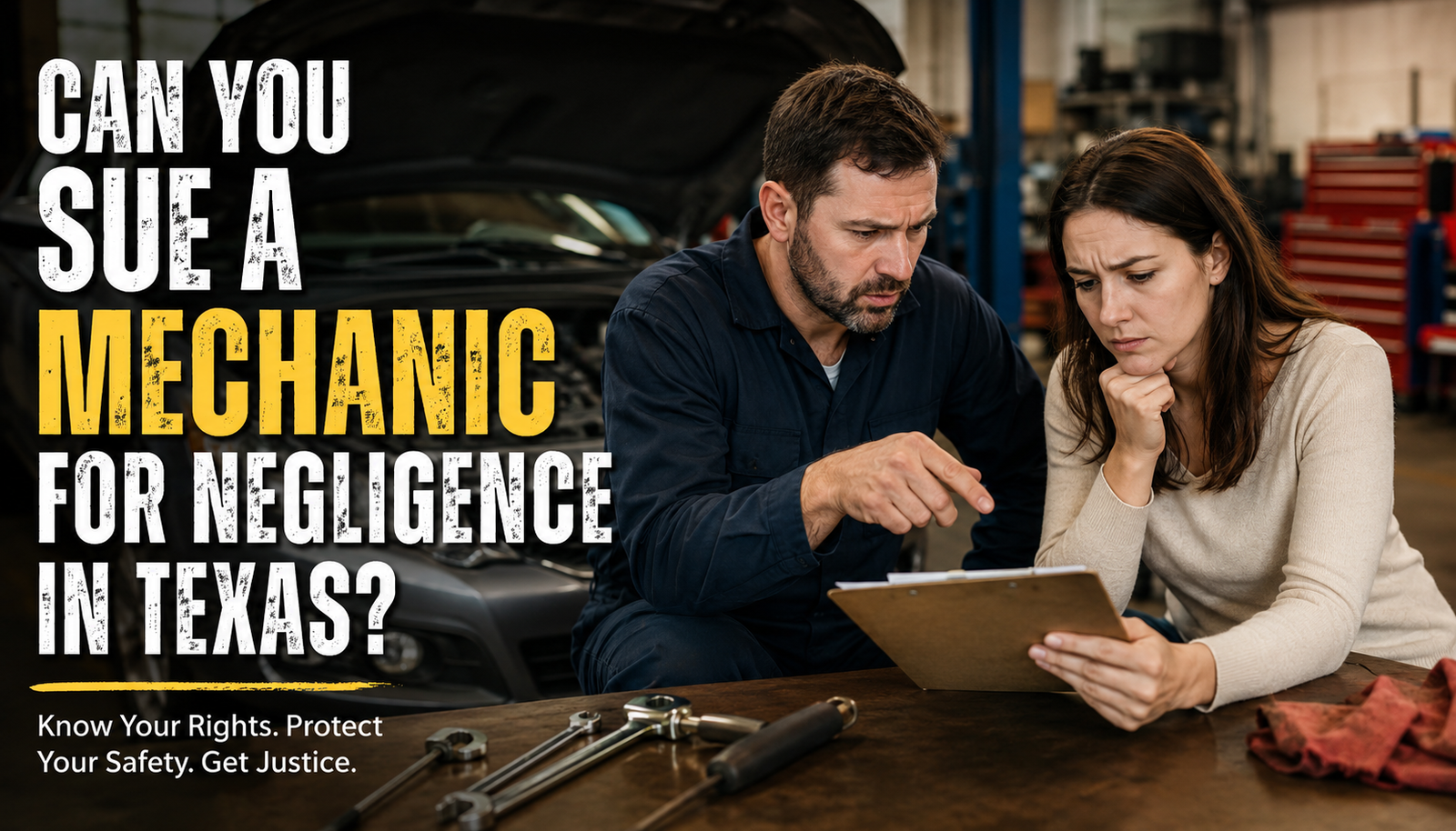 Mechanic for Negligence in Texas