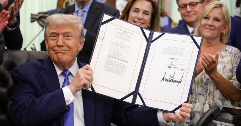 Trump Signs $70 Billion Immigration Bill