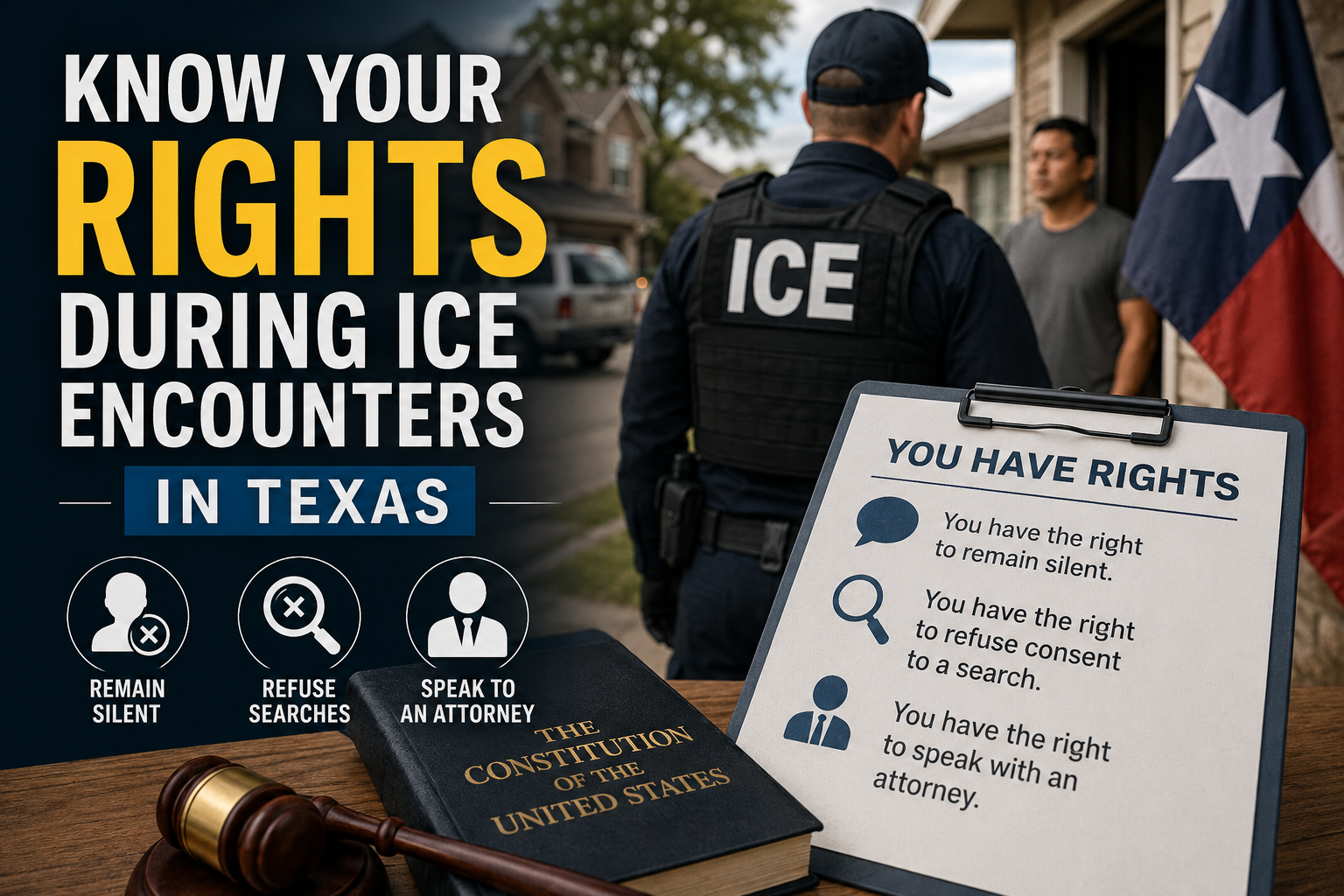 Know Your Rights During ICE Encounters in Texas