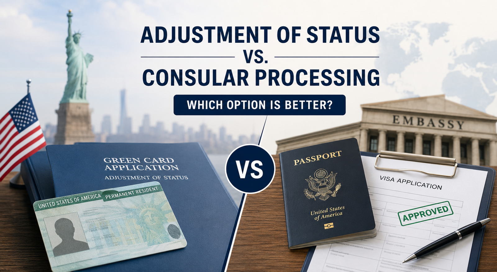 Adjustment of Status vs Consular Processing