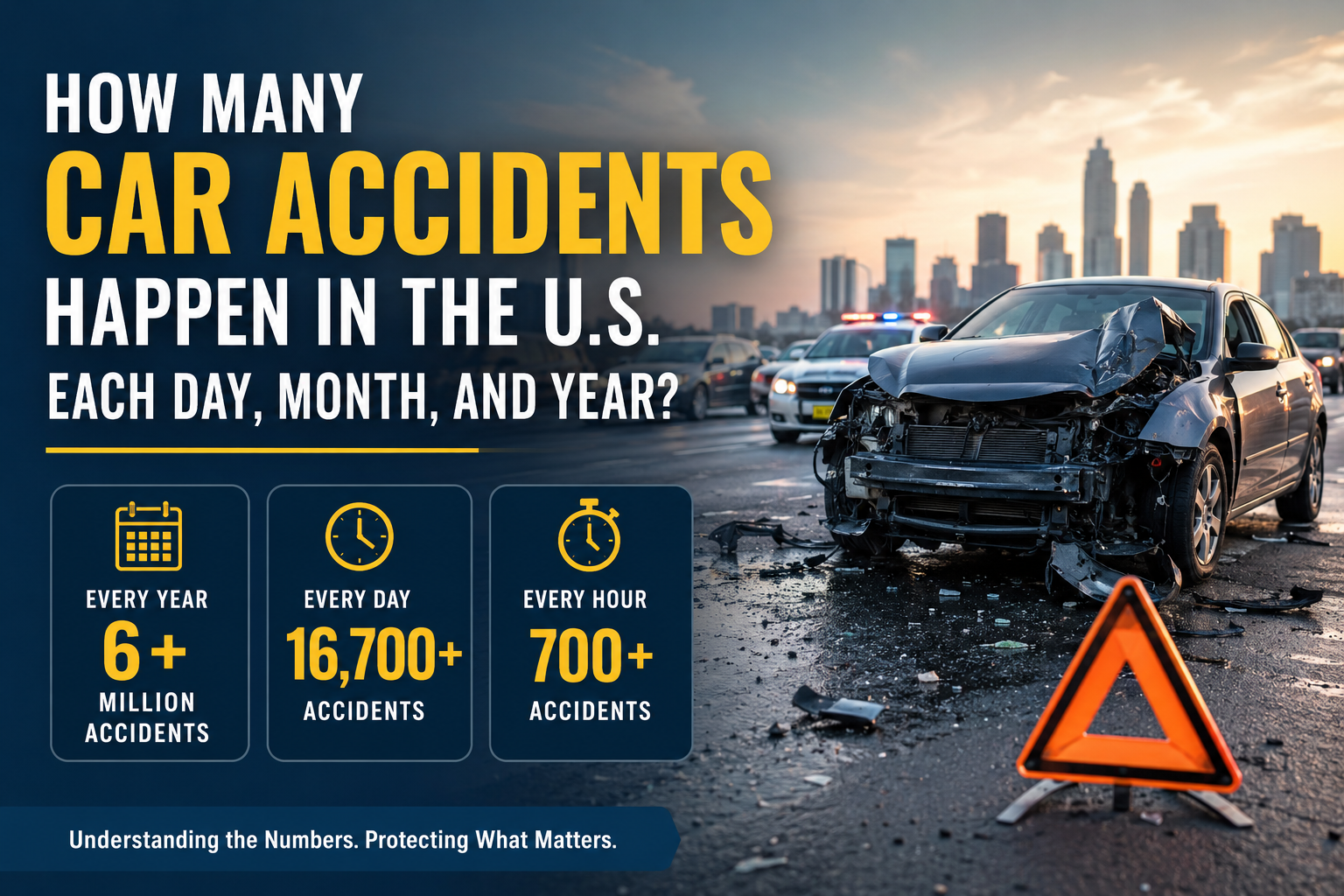 How Many Car Accidents Happen in the U.S. Each Year?