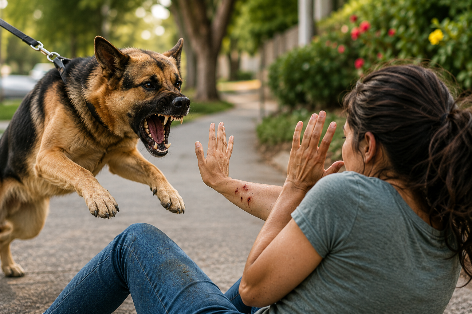 Bitten by a Dog in Arizona