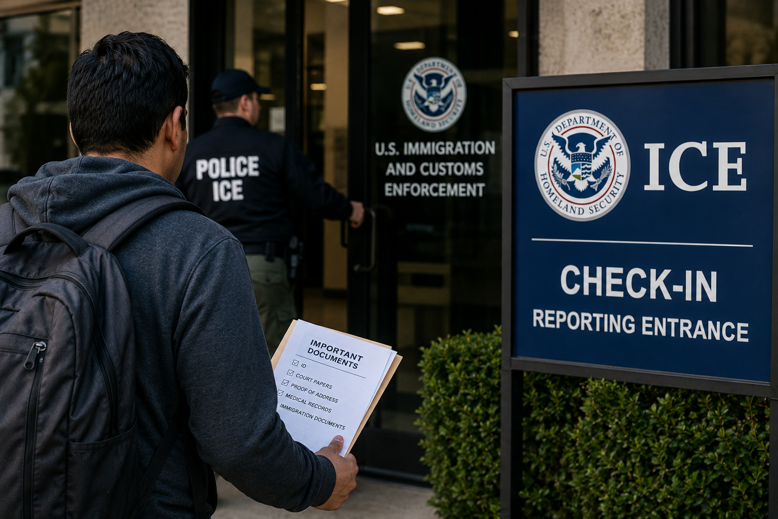 ICE Check-In Risks