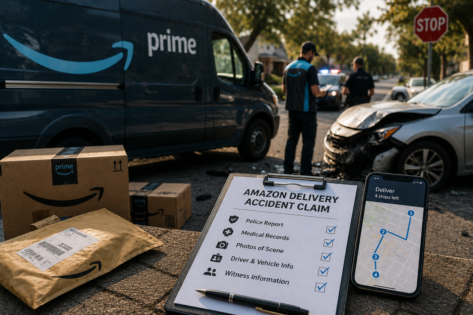 Amazon Delivery Accident Claims