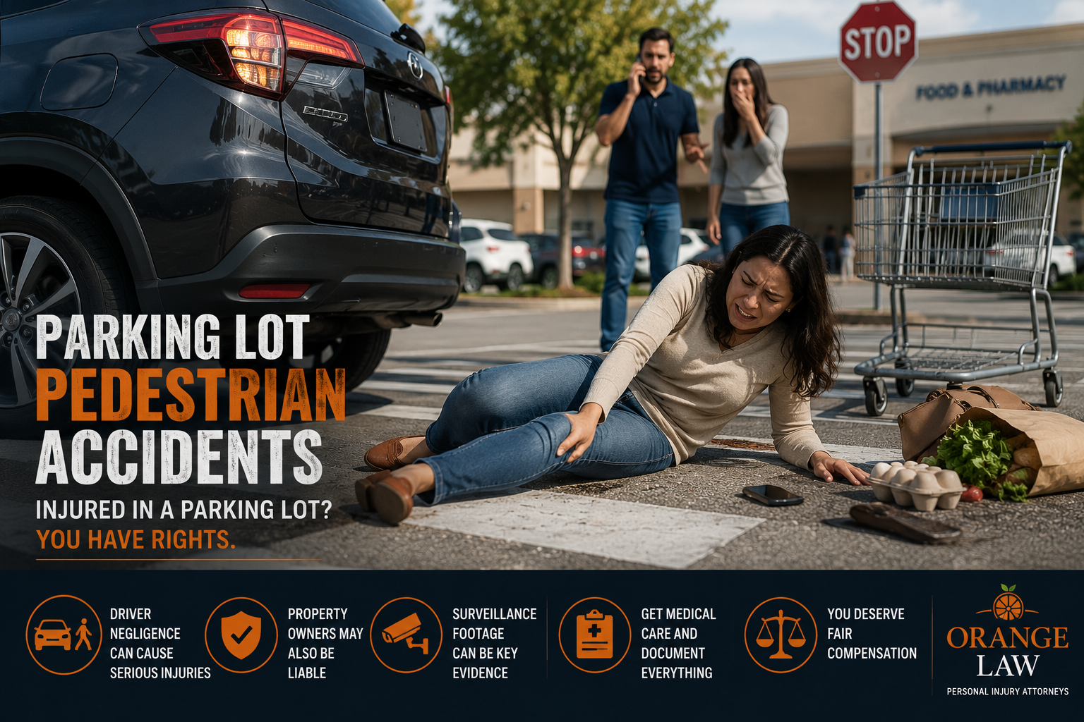 Parking Lot Pedestrian Accidents