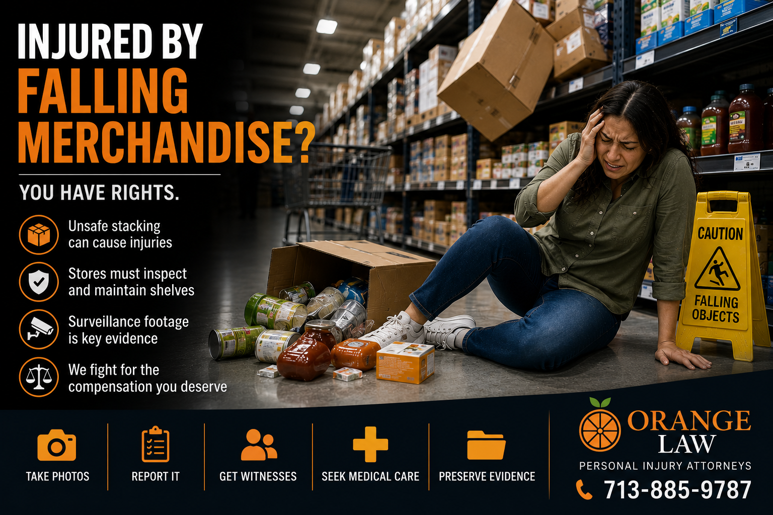 Falling Merchandise Injury Claims