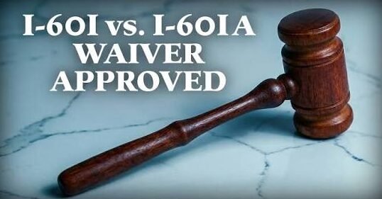 I-601 vs. I-601A Waivers