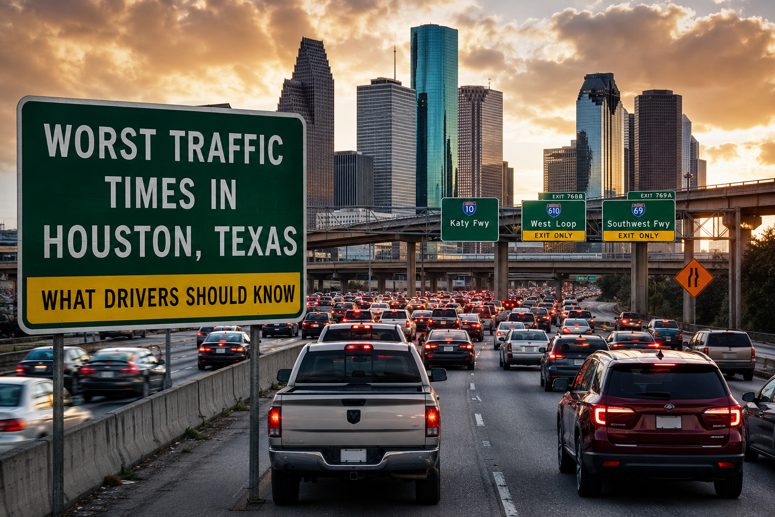 Worst Traffic Times in Houston