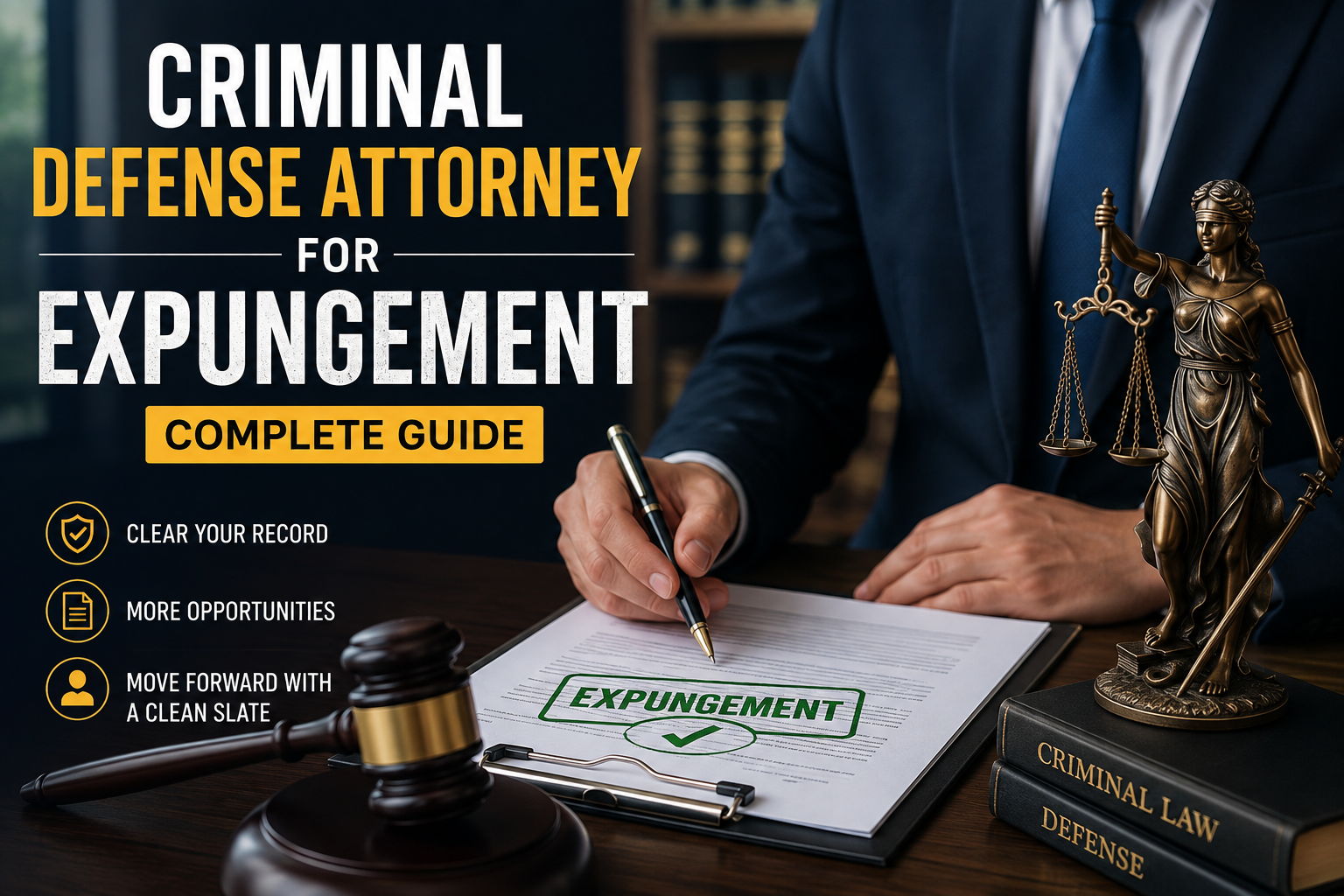 Criminal Defense Attorney for Expungement: Complete Guide