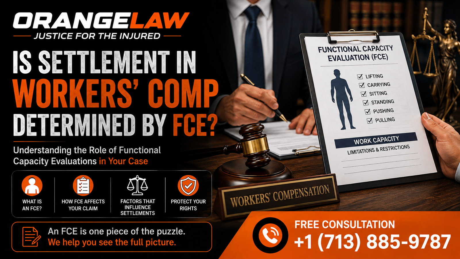 Is Settlement in Workers' Comp Determined by FCE?