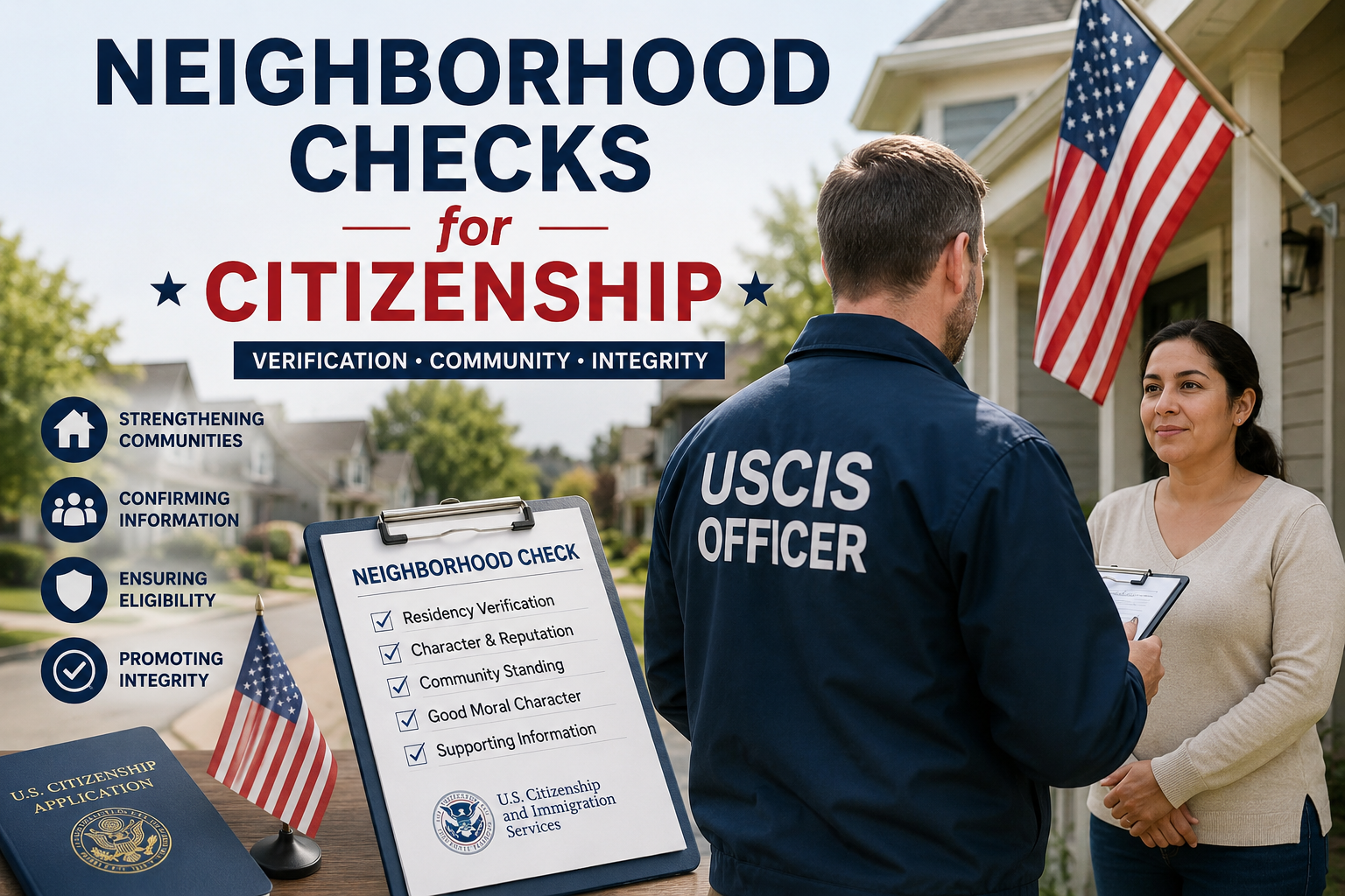 Neighborhood Checks for Citizenship