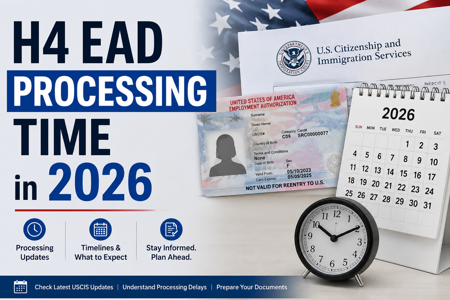 H4 EAD Processing Time in 2026