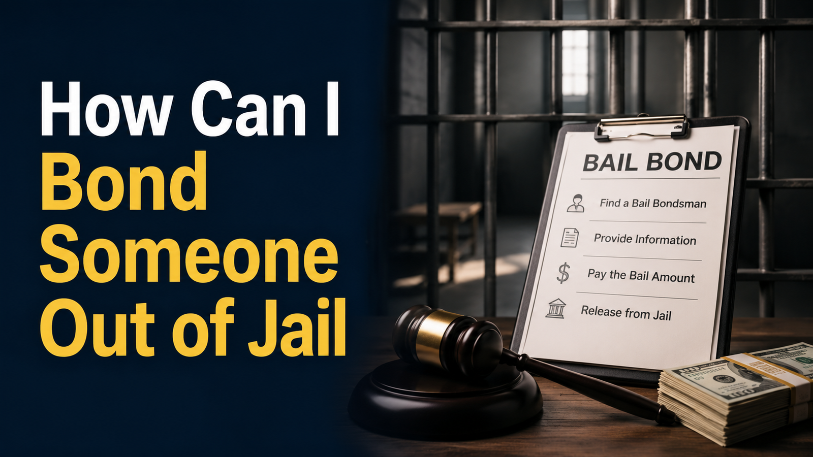 How Can I Bond Someone Out of Jail