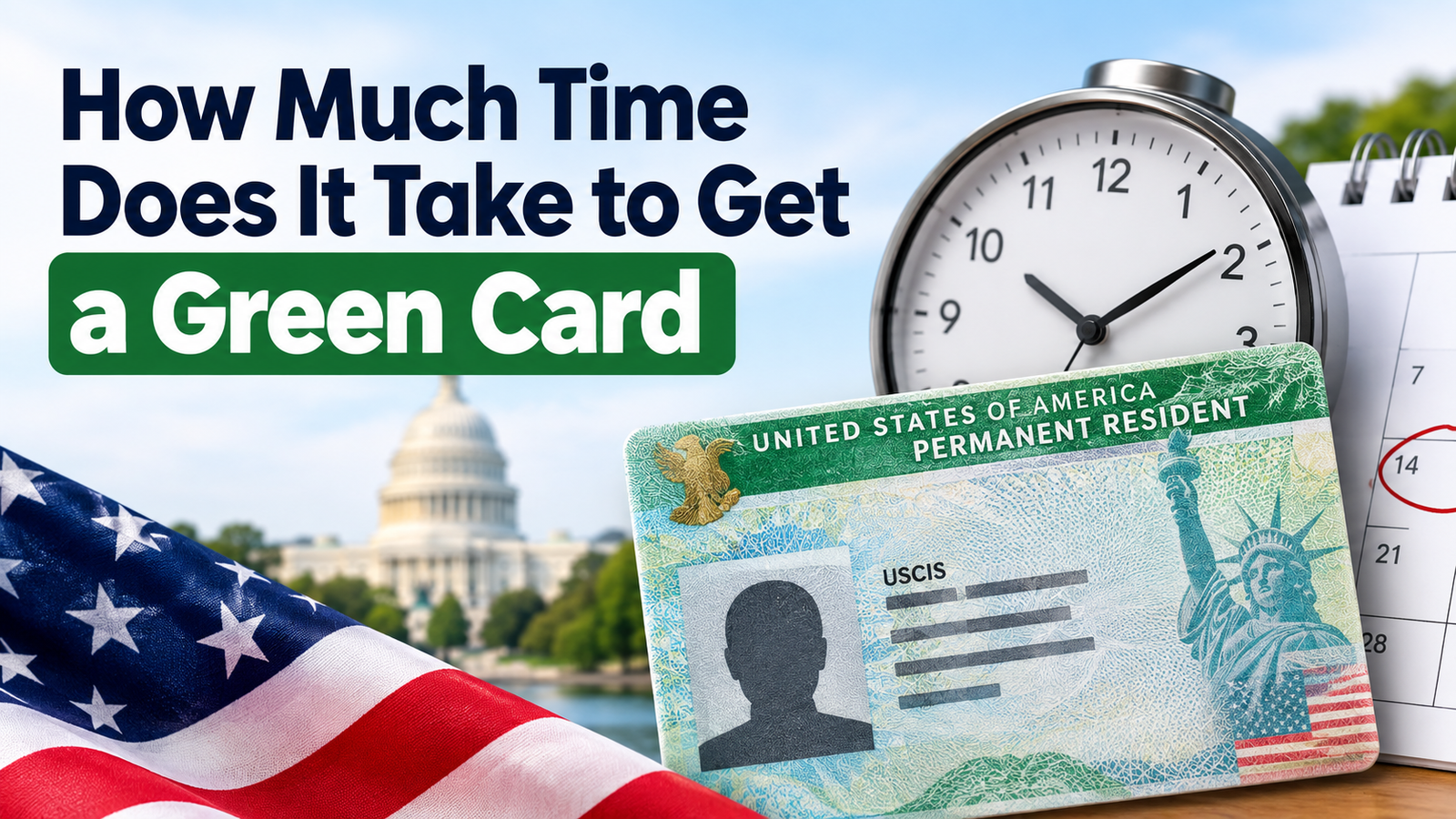 How Much Time Does It Take to Get a Green Card