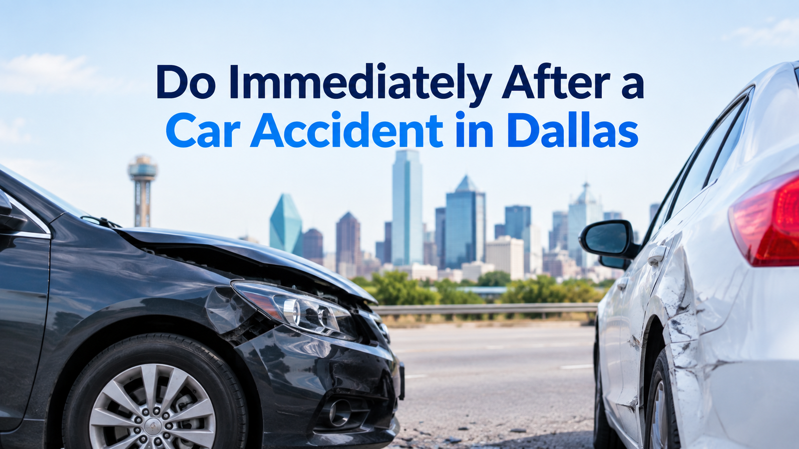 What to Do Immediately After a Car Accident in Dallas