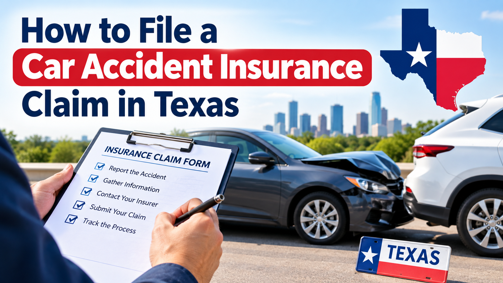 How to File a Car Accident Insurance Claim in Texas