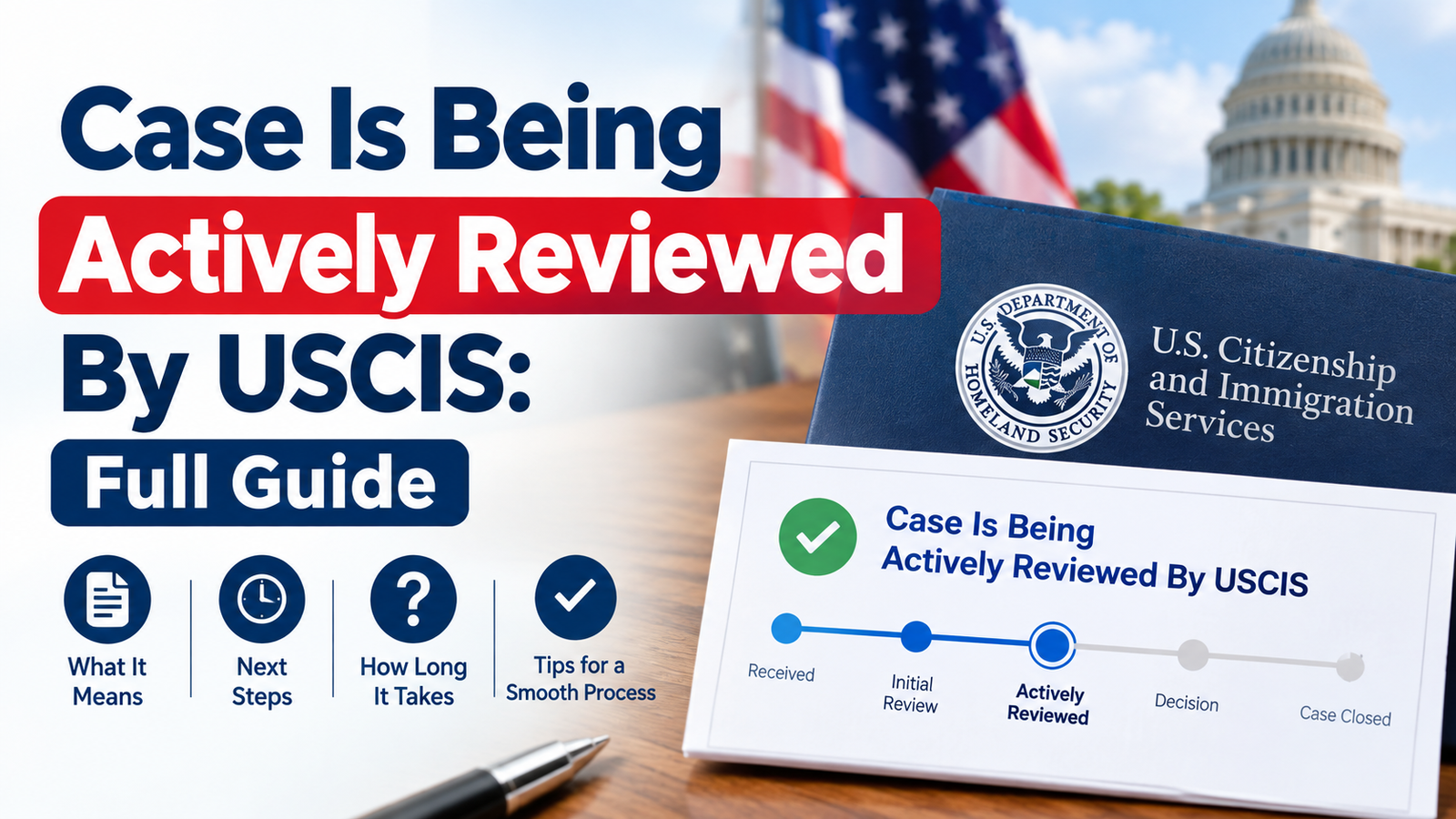 Case Is Being Actively Reviewed By USCIS: Full Guide