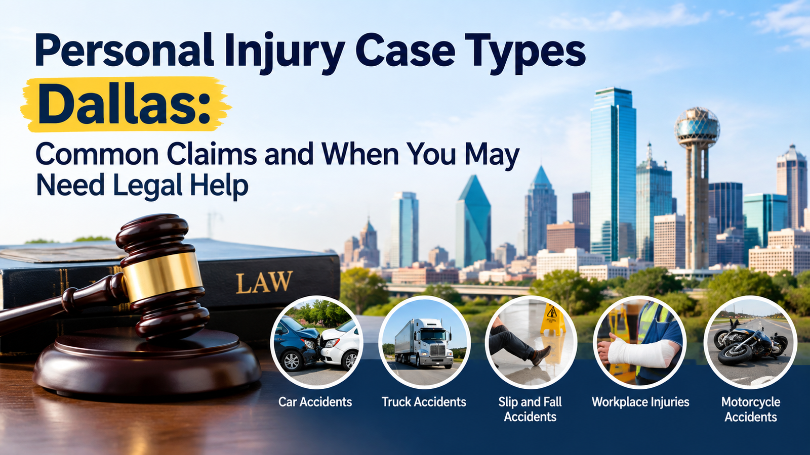 Personal Injury Case Types Dallas