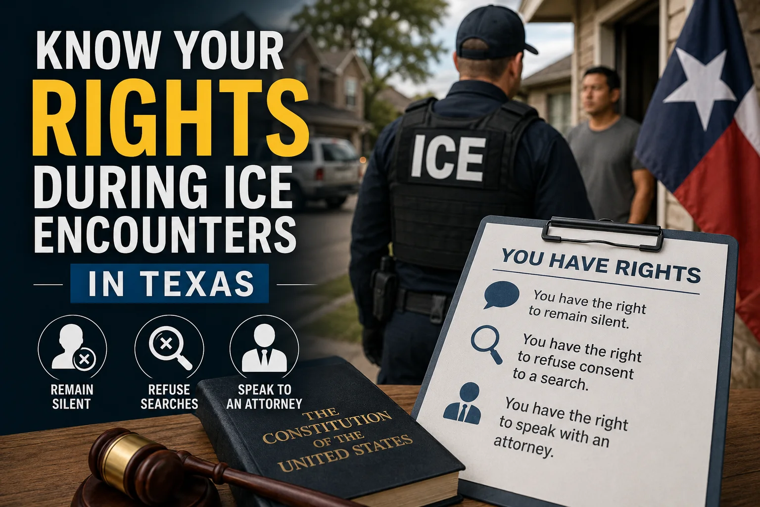 Know Your Rights During ICE Encounters in Texas