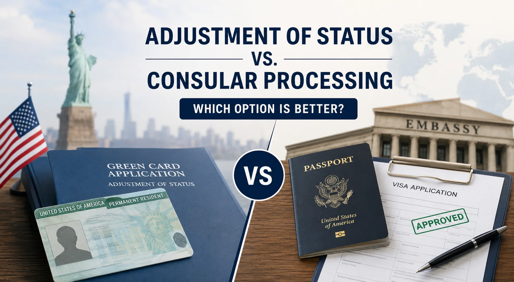 Adjustment of Status vs Consular Processing