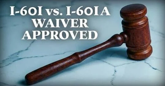 I-601 vs. I-601A Waivers